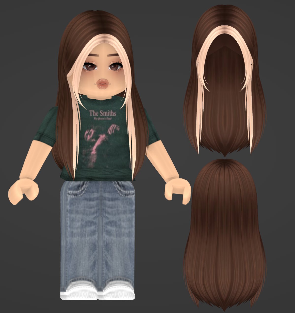 luckyy on X: @PointMelon & i gonna drop this cute lil free limited hair  Wednesday @ 8pm EST #robloxugc #robloxdev #roblox   / X