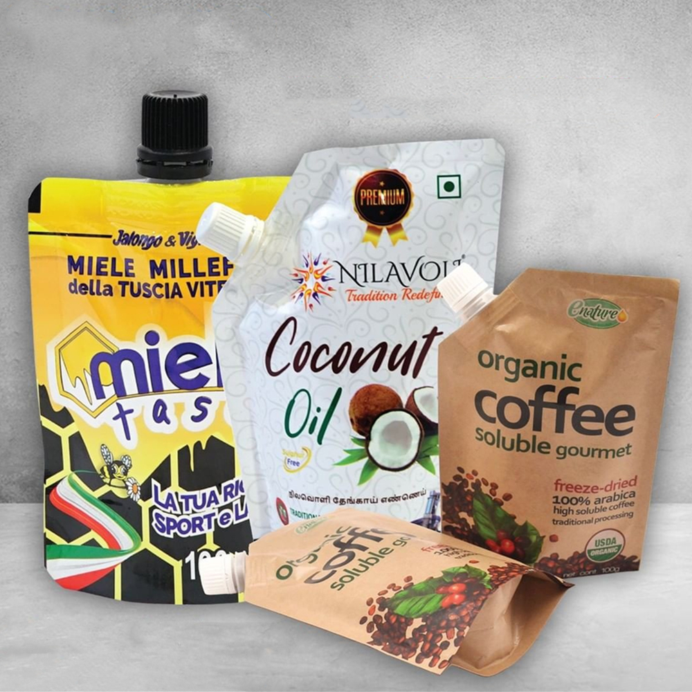 kolysen's tweet image. Spout Pouches are a cost-effective alternative to rigid packaging and are available with many different types of attachments of spouts, in a range of sizes and colors.

#SpoutPouches #LiquidPackaging #BeveragePackaging #JuicePackaging #SaucesPackaging #OilPackaging #WinePackaging