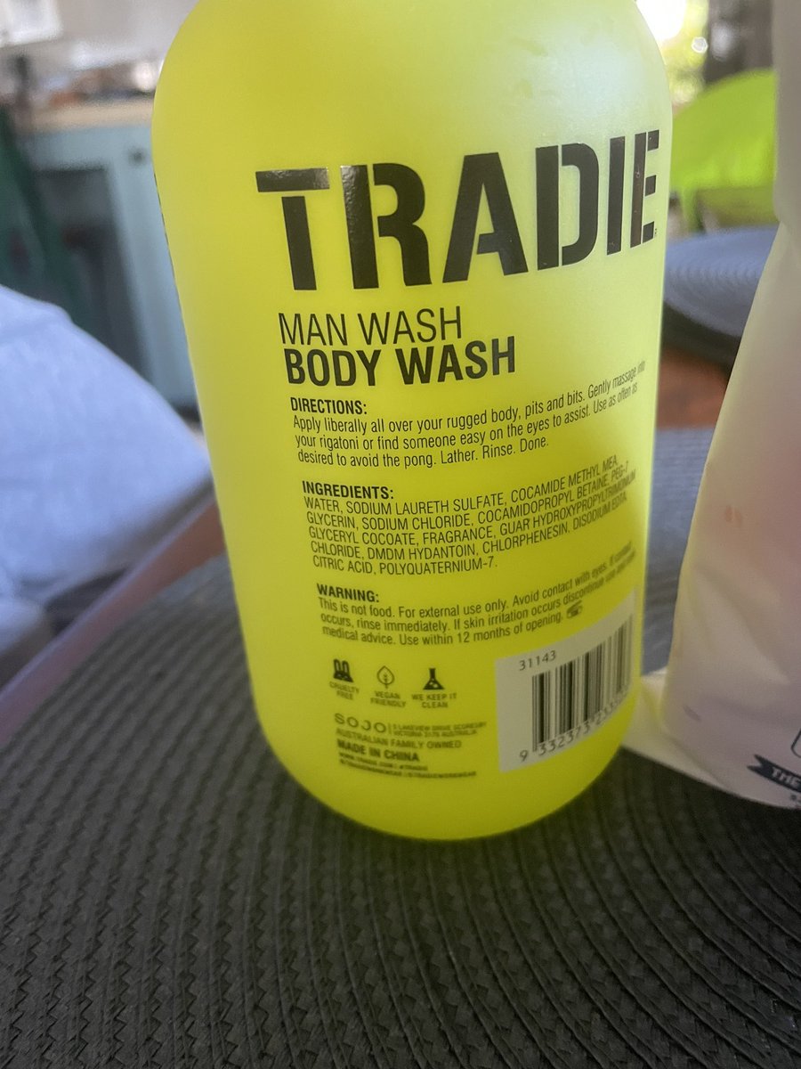 TheAshman on Twitter "We can’t even make body wash in this country FFS