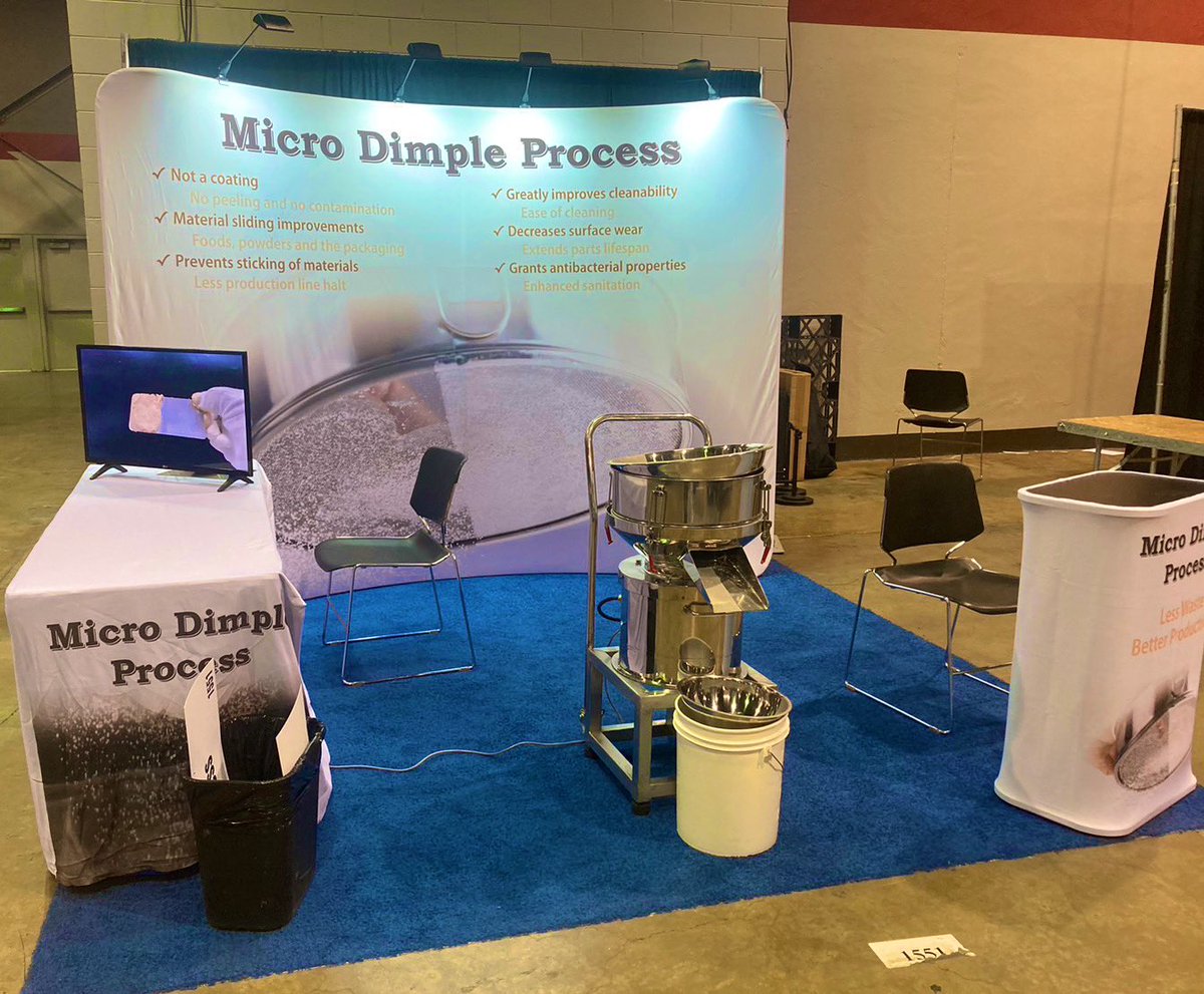 microdimple's tweet image. We are participating in The Powder and Bulk Show, and introducing our Micro Dimple Process in Chicago, U.S.A. Please drop in on us!

#SurfTechnology #MicroDimple

powderandbulkshow.com/en/home.html