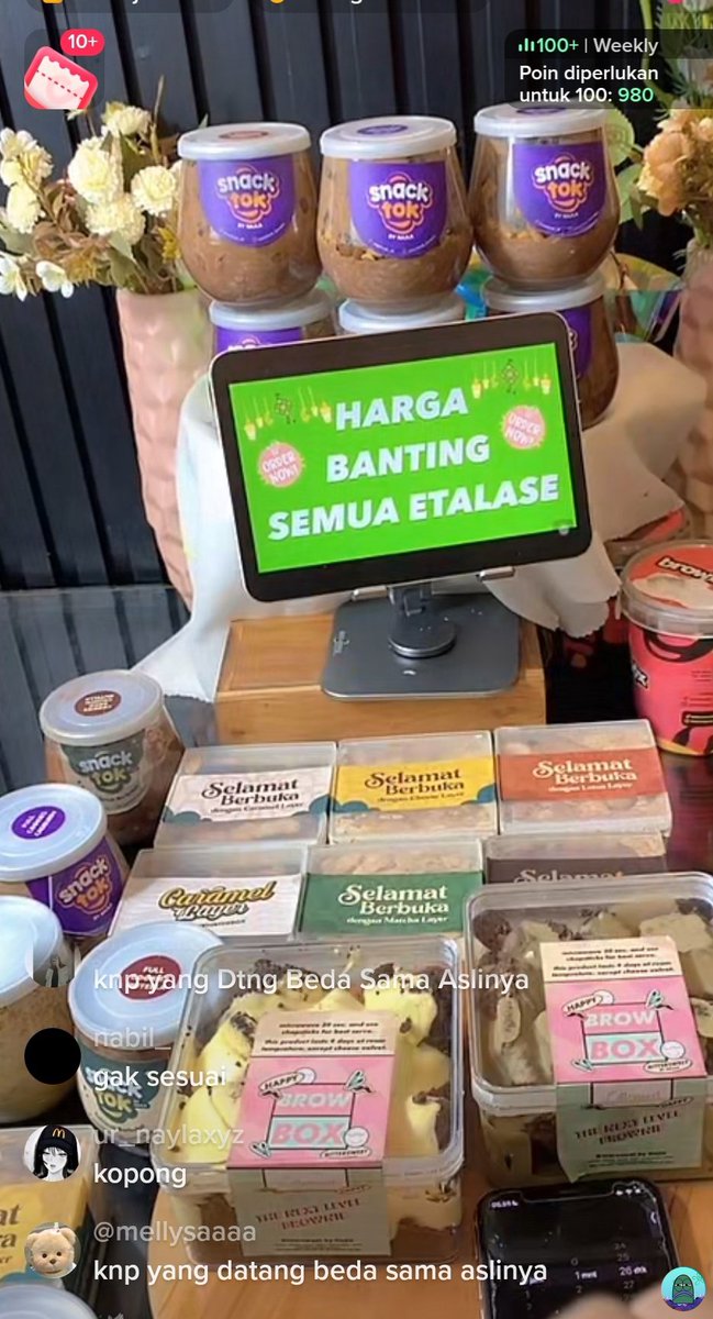 Tanyarl lihat live bittersweet sama konten kontennya skrg banyak yg komen kecewa.
Kalian pernah beli pastry/snacktok nya gk? Emang se mengecewakan itu kah?

Aku pernah beli dessertbox nya aja