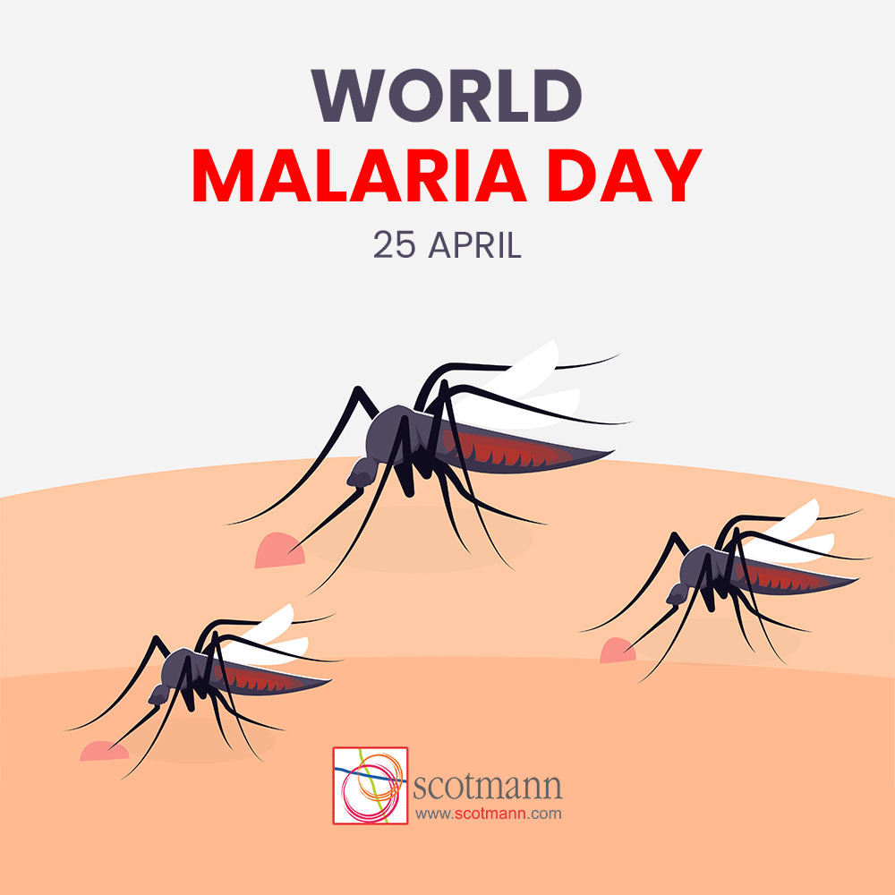 ScotmannPharma's tweet photo. World Malaria Day is an international observance commemorated every year on 25 April and recognizes global efforts to control malaria. Globally, 3.3 billion people in 106 countries are at risk of malaria. 

#MalariaDay2023 #scotmann https://t.co/w8tOalTqcA