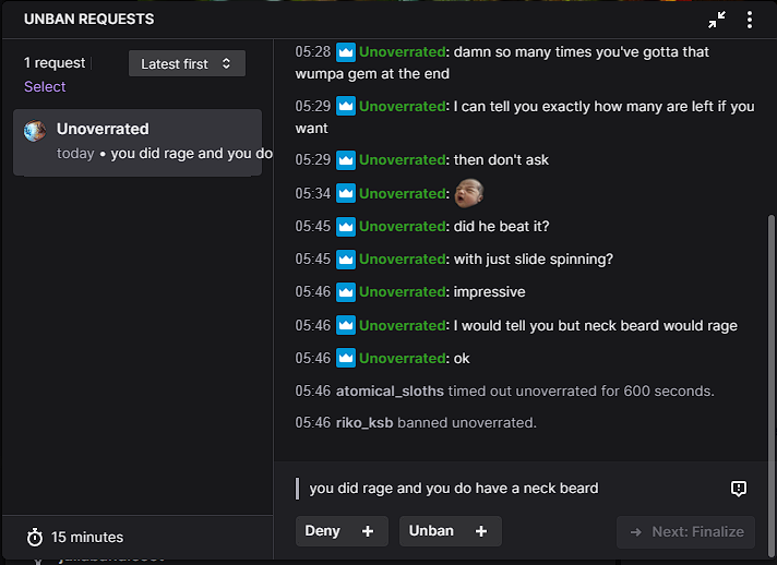 KylieKyubi's tweet photo. Hey @ToysForBob @Gojira84, this guy works for you correct?

I banned him from my chat years ago when Crash 4 released for backseating and being rude, and it seems he tried to come back for my Rumble streams and just doubled down.

Incredibly unprofessional imo https://t.co/lHJgjX9VVL