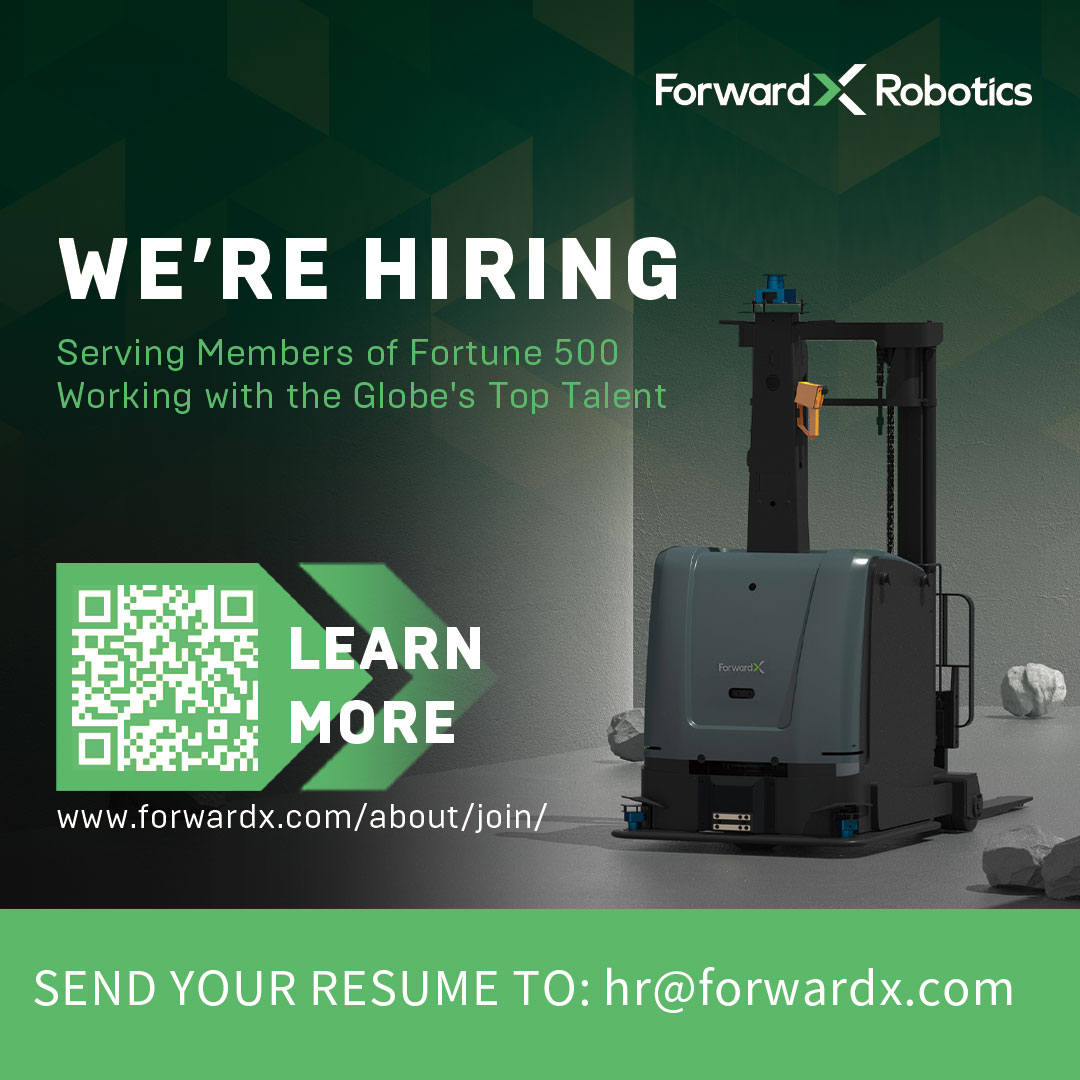 ForwardX Is #Hiring!

We're looking for talented individuals ready to make a real impact.

Learn more about our job openings by following the QR code below.

#SalesJobs #BDJobs #EngineeringJobs #Robotics #Jobs #NowHiring #JobSearch
