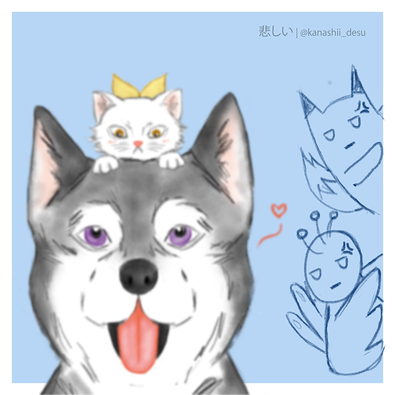kanashii_desu's tweet photo. Mo ran w/ his favourite shidi 🐱🐶❤️
(+2 jealous shixiongs)
#2ha #二哈和他的白猫师尊 #moran #xiasini https://t.co/0Qh54dYLSo