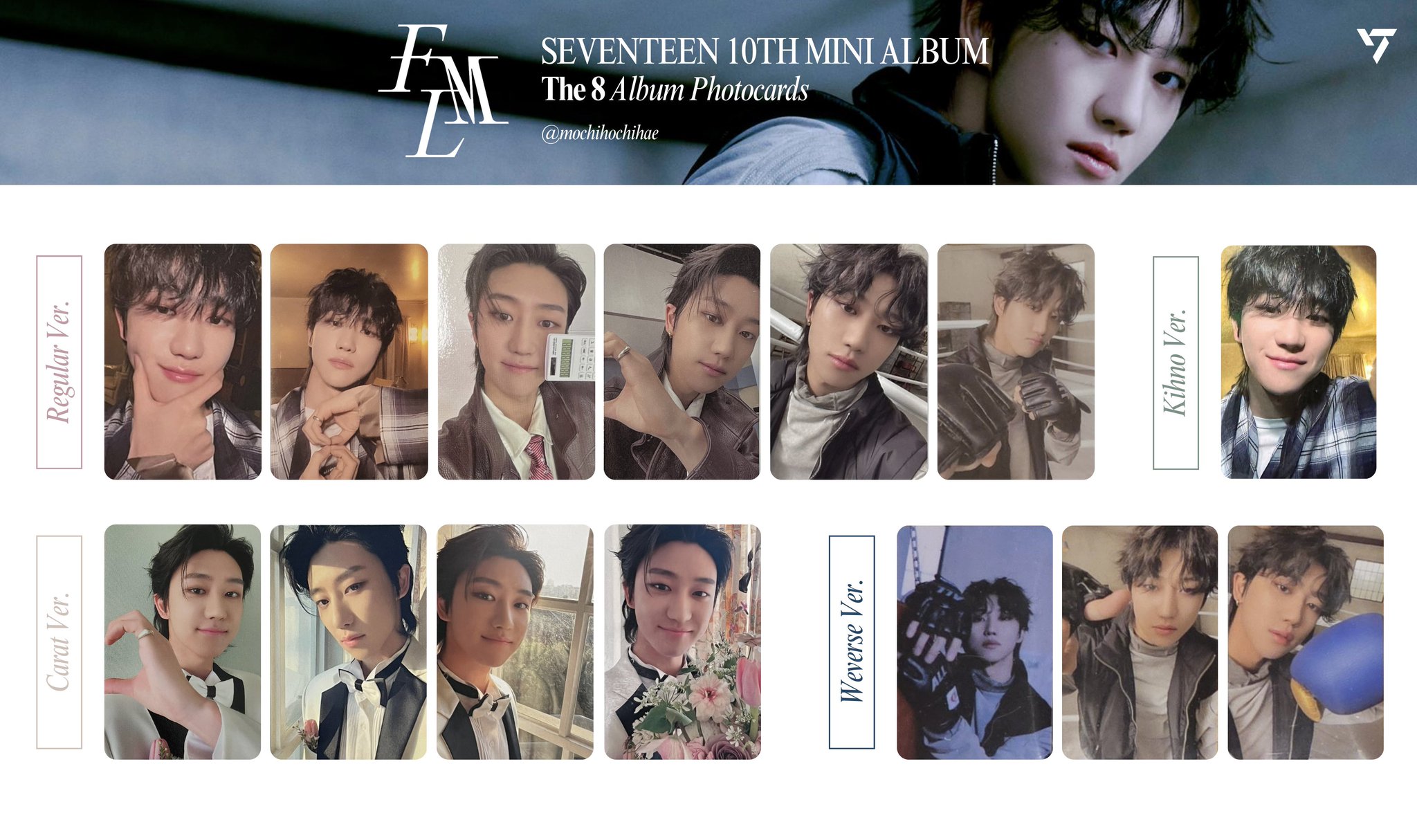 SEVENTEEN FML ミョンホ THE8 Seventeen FML The8 Minghao Kyocera Dome Osaka Limited Holo