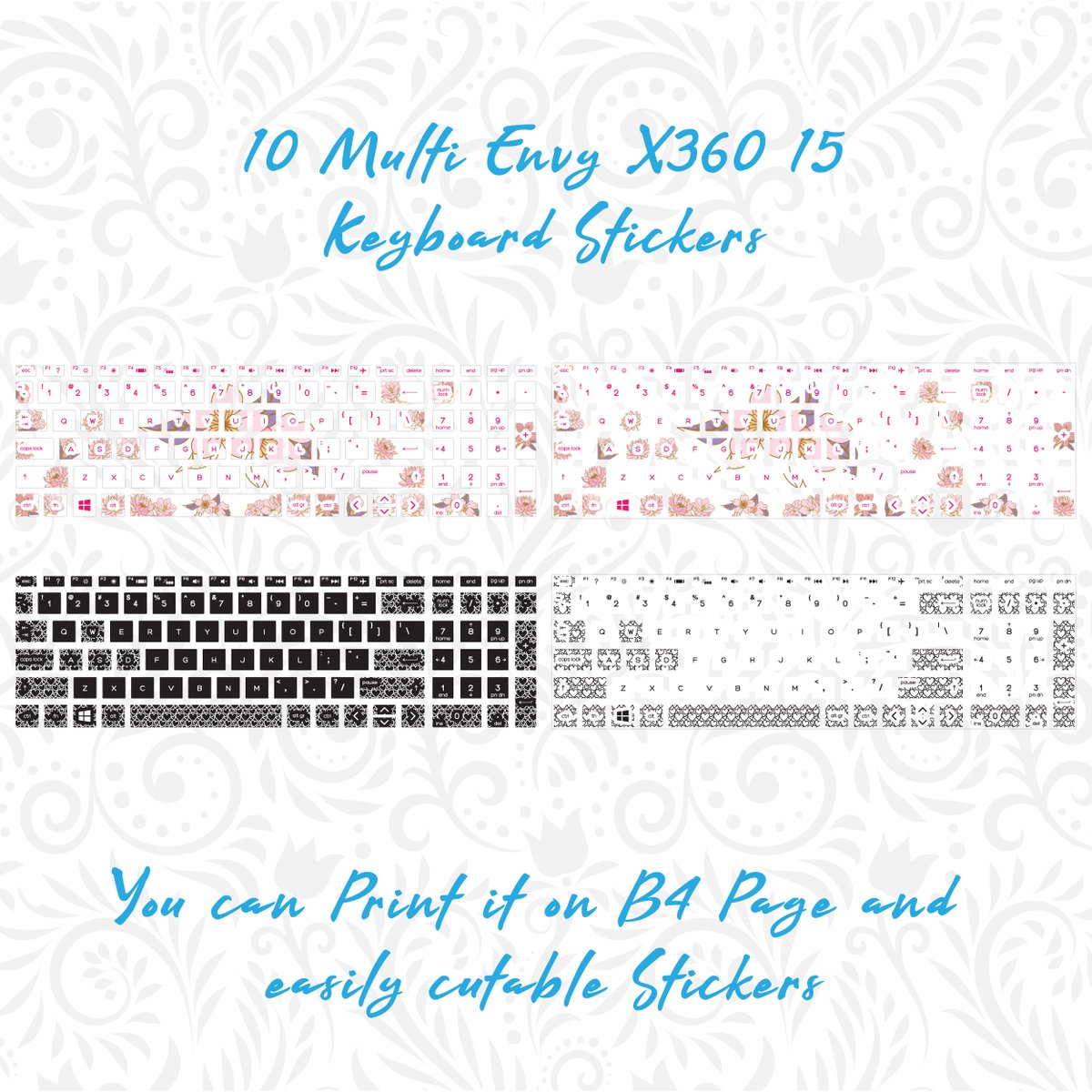 DigiArtistStore's tweet image. #keyboardstickers #hpspectrex360 #hpspectrekeyboard #printablestickers
HP Spectre X360 Case Keyboard Stickers in 10 Multi Keyboard Decal HP Spectre X360 15 with Printable Unique HP Spectre x360 Skin Cute Keyboard Case.

For Purchasing Click Here…
etsy.com/DigiArtistStor…
