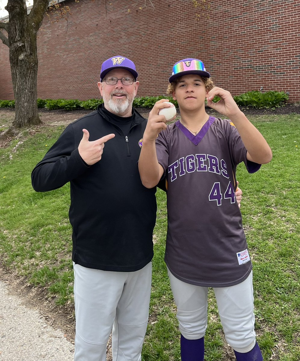 WTABaseball's tweet photo. Freshman Mike Sanchez tossed a no-no today #FirstStart #2ndInARow https://t.co/A283hLiVUG