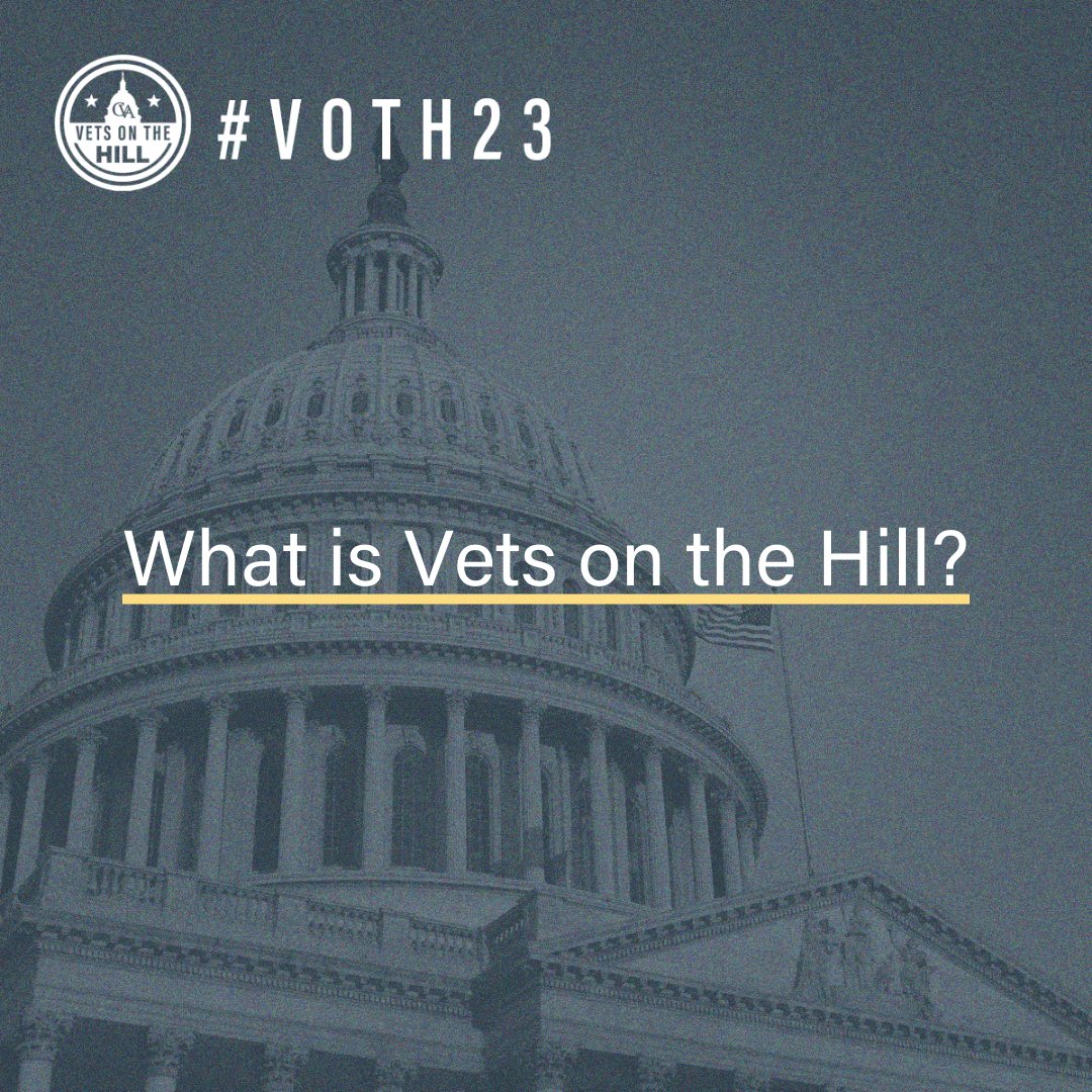 whuffii's tweet photo. Vets on the Hill gives CVA staff the chance to share their own experiences and it gives their communities back home a louder voice and direct line to lawmakers.
#VOTH23 #VirtualVOTH https://t.co/bvXVsm6yZj