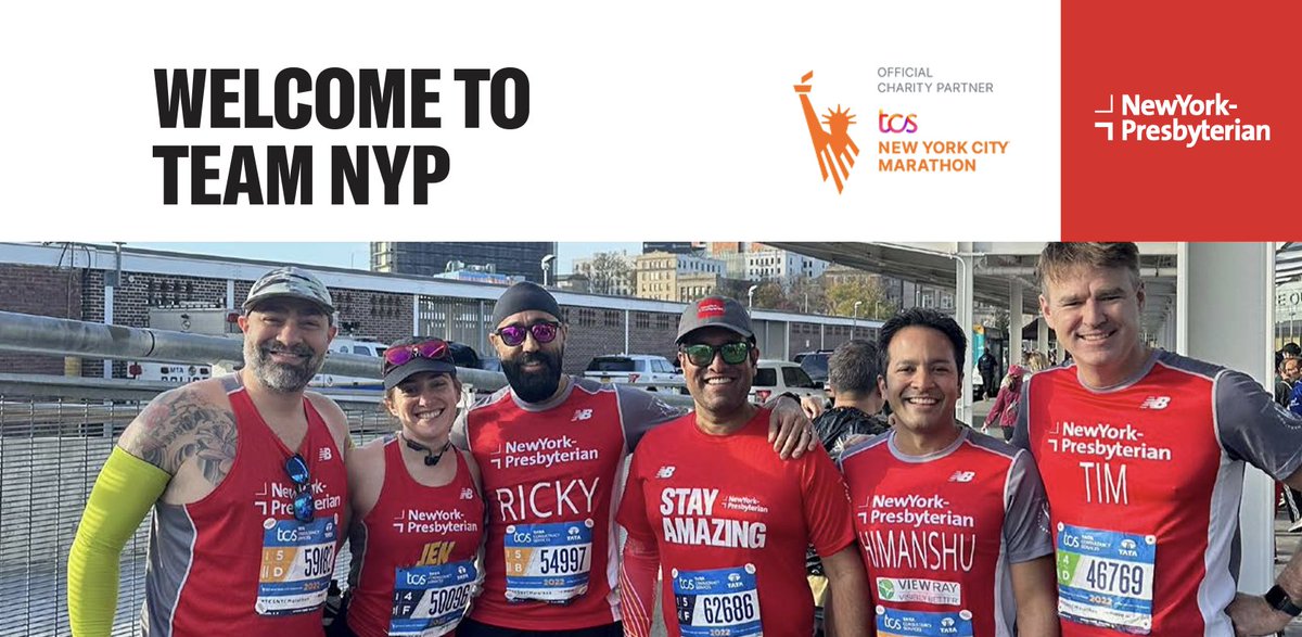 Himanshu Nagar (@himanshunagarmd) on Twitter photo #TeamNYPrunsNYC will #StayAmazing as we train for the 2023 <a href="/nycmarathon/">TCS New York City Marathon</a>. Please donate to #MensHealthAwareness and #ProstateCancerResearch at <a href="/nyphospital/">NewYork-Presbyterian</a> and <a href="/WeillCornell/">Weill Cornell Medicine</a> here: give.nyp.org/goto/TeamProst… #TeamNYPrunsNYC will #StayAmazing as we train for the 2023 <a href="/nycmarathon/">TCS New York City Marathon</a>. Please donate to #MensHealthAwareness and #ProstateCancerResearch at <a href="/nyphospital/">NewYork-Presbyterian</a> and <a href="/WeillCornell/">Weill Cornell Medicine</a> here: give.nyp.org/goto/TeamProst…
