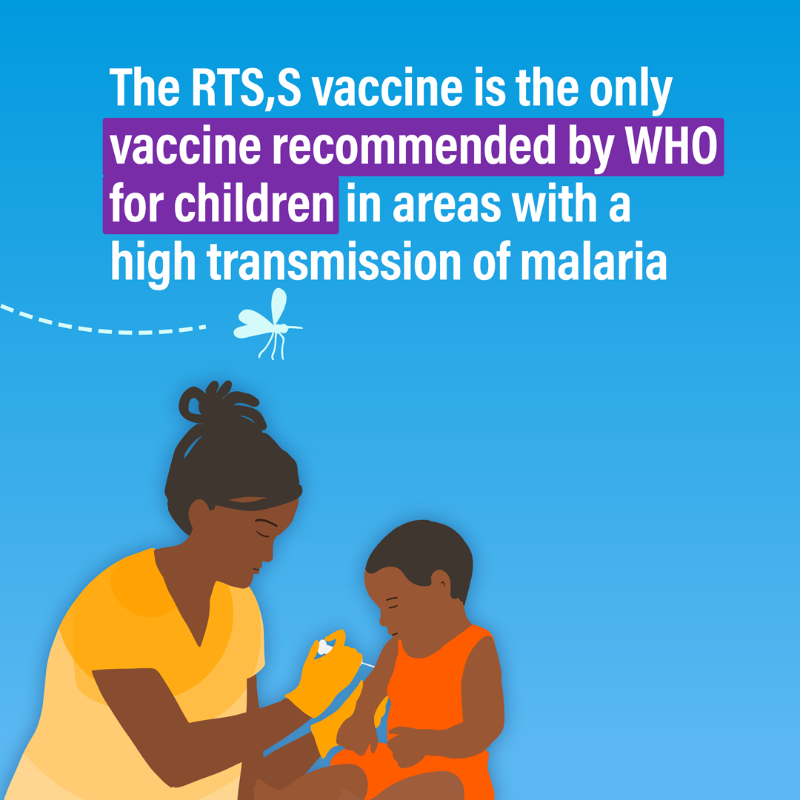 WHO's tweet photo. Today is #WorldMalariaDay.

#Malaria is transmitted through the bites of Anopheles mosquitoes 🦟. Nearly half of the world's population is at risk of malaria.

Here are 4 things you need to know about malaria ⬇️