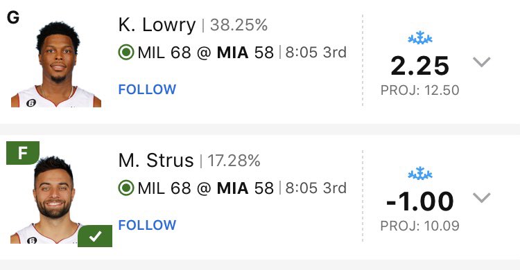 VanDaManDFS1776's tweet image. #MaxStrus &amp;amp; @Klow7 are trash! #NBA #DraftKings