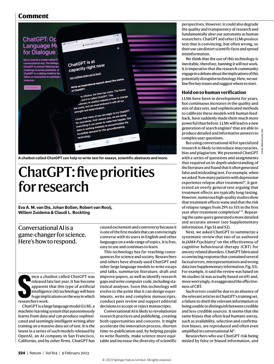 DrasmaJabeen1's tweet photo. ChatGPT five priorities for research #phd #AcademicTwitter #phdlife #phdchat https://t.co/WBxfDopJK9
