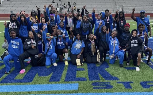 kennedycurryms's tweet photo. Congratulations to our girls track team as District Champions! 
Thank you to our Coaches: Briggs, K. Johnson, Grizzaffi, Summerlin and Jefferson!
Vegas State of Mind: Betting on Ourselves Against All Odds…We win inside and outside of the classroom
@TeamDallasISD @LEAD_DallasISD https://t.co/x9f4tYUGc3