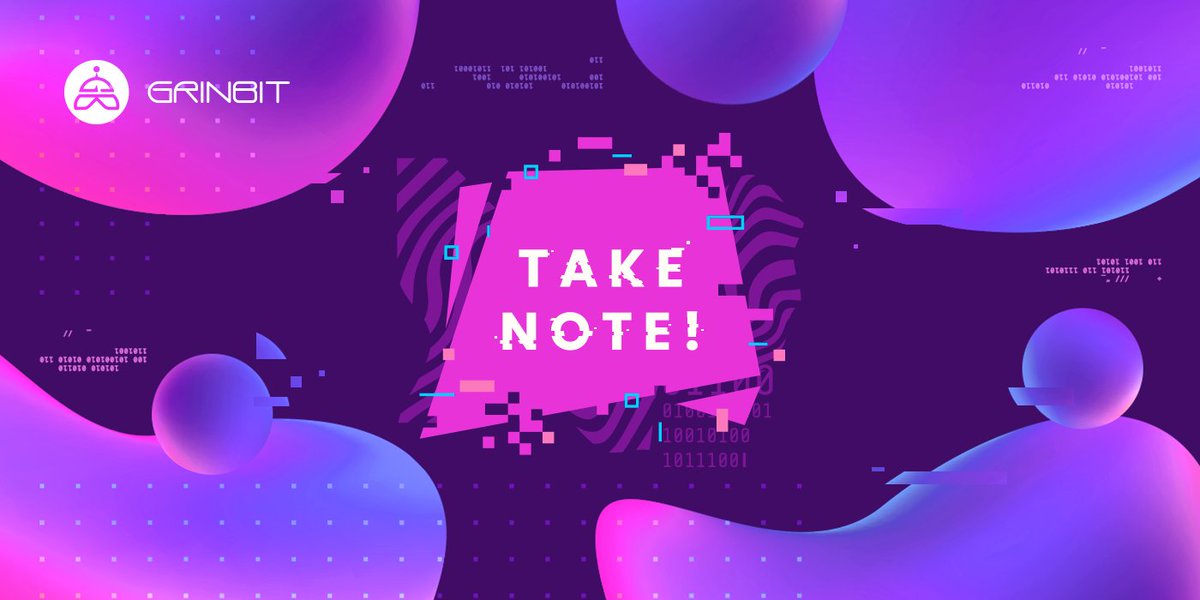 grinbit2's tweet image. Take note of this 📝

&quot;#Grinbit project has a highly cohesive team with full support from multiple partners and enthusiastic #Grinbiters. 

This suggests a great potential for the project. 

Comment &apos;yes&apos; if you agree! 😎&quot;