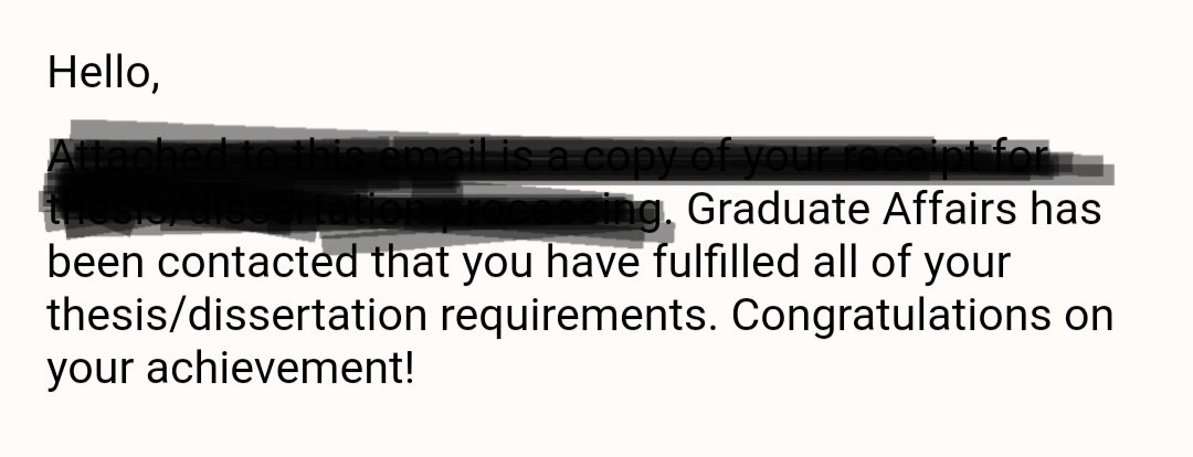 tduffy98's tweet photo. A bit surreal for a Monday afternoon. All I can think to do now is celebrate and enjoy this accomplishment. https://t.co/47FiscXZM4