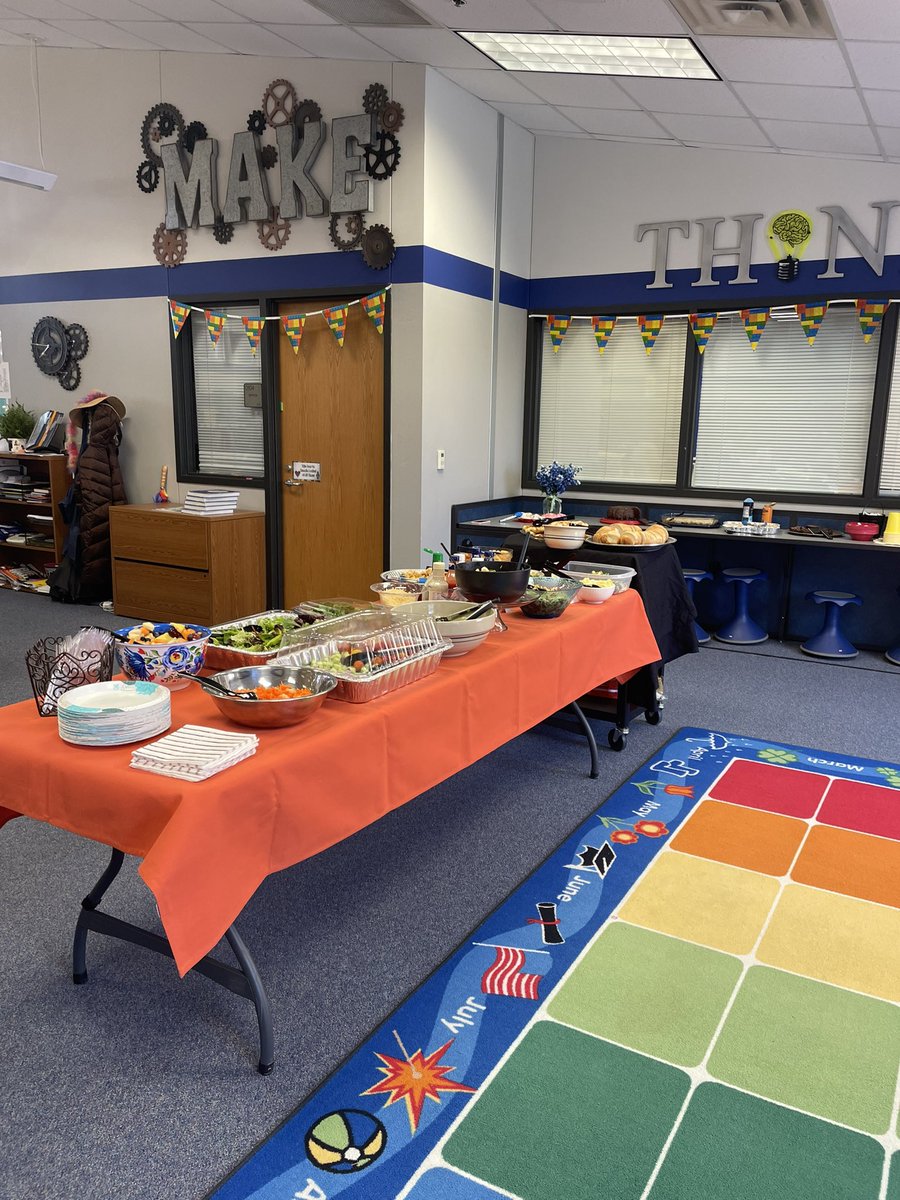 We celebrated our Volunteers today with a staff provided luncheon. Thank you for making our school GREAT! We appreciate each one of our volunteers! <a href="/BennettBears/">Bennett Bears</a> <a href="/DrAnitaTillson/">Dr. Anita Tillson</a>