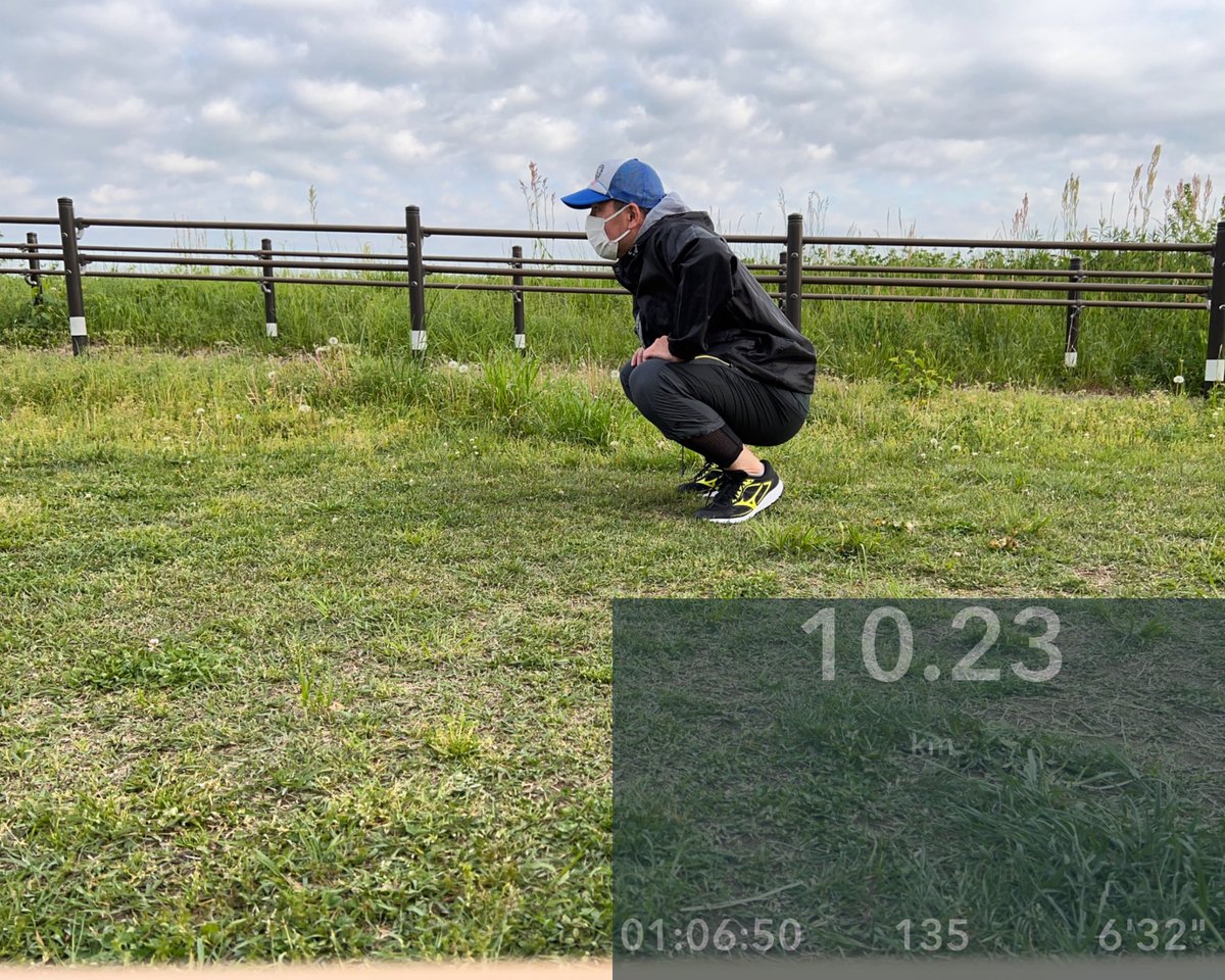 おはようございます😶 今日も10km走れた！！ 今日は在宅の為朝7時スタートにしたが、通勤通学者が増える時間帯。家出る前にきちんとマウスウォッシュして良かったと思う！ホント息大事！ そんで久々に富士山🗻拝めました！今日も平和で有難う！ ＃朝ラン ＃富士山