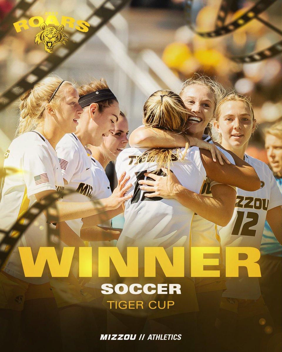 The final award of the evening, The Tiger Cup.🏆

Congratulations, <a href="/MizzouSoccer/">Mizzou Soccer ⚽️</a>❗️

#MIZ🐯 #ROARS23