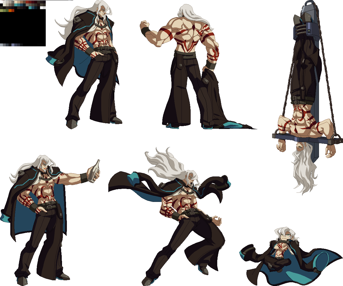 Sativa989's tweet photo. Repost due to the actual XRD Raven reference png background not processing properly. By my request palette by @/SegGel2009 to Az port! #BBCF2 #BBCFIM #Blazblue #Guiltygear https://t.co/3kaO2wA2Xu