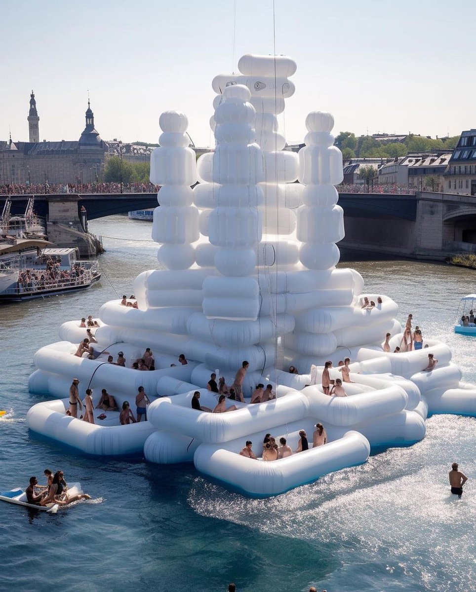 MesmerizeD_it's tweet image. Floating fantasies by @ulises.ai

Visit: mesmerized.it

#inflatable #inflatables #inflatableboat #inflatableart #instalation #instalationart #temporaryarchitecture #temporaryart