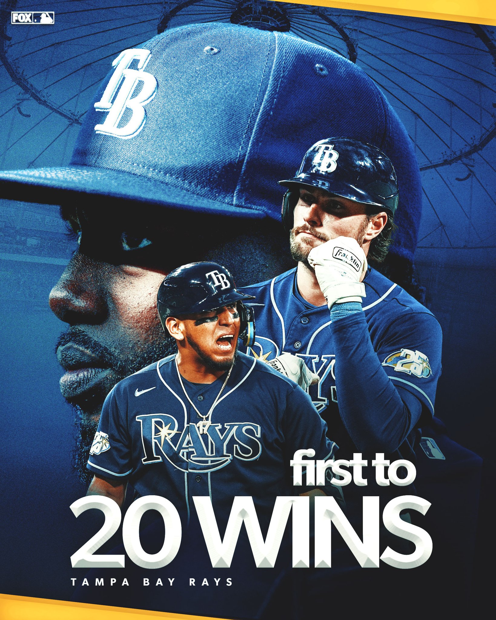 FOX Sports: MLB on X: The Rays announced they will wear their Devil Rays retro uniforms every Friday home game this season 🤩🙌 / X