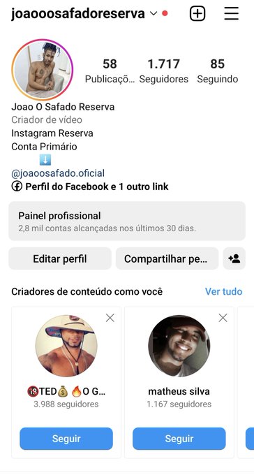 Meu Instagram Oficial e o Reserva &eacute; o Resto &eacute; Fake  Segue o link https://t.co/MveWkzUrTM  Reserva https://t<a href="/tag/rj"class="tags"><span>#rj</span></a><a href="/tag/praia"class="tags"><span>#praia</span></a><a href="/tag/barradatijuca"class="tags"><span>#barradatijuca</span></a>