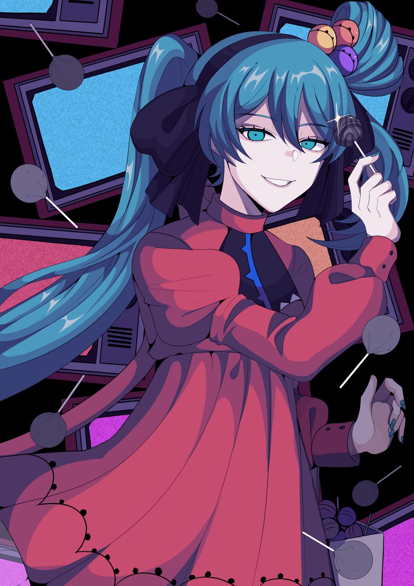 初音ミク 「psi #Hatsunemiku 」|bobamirukuのイラスト