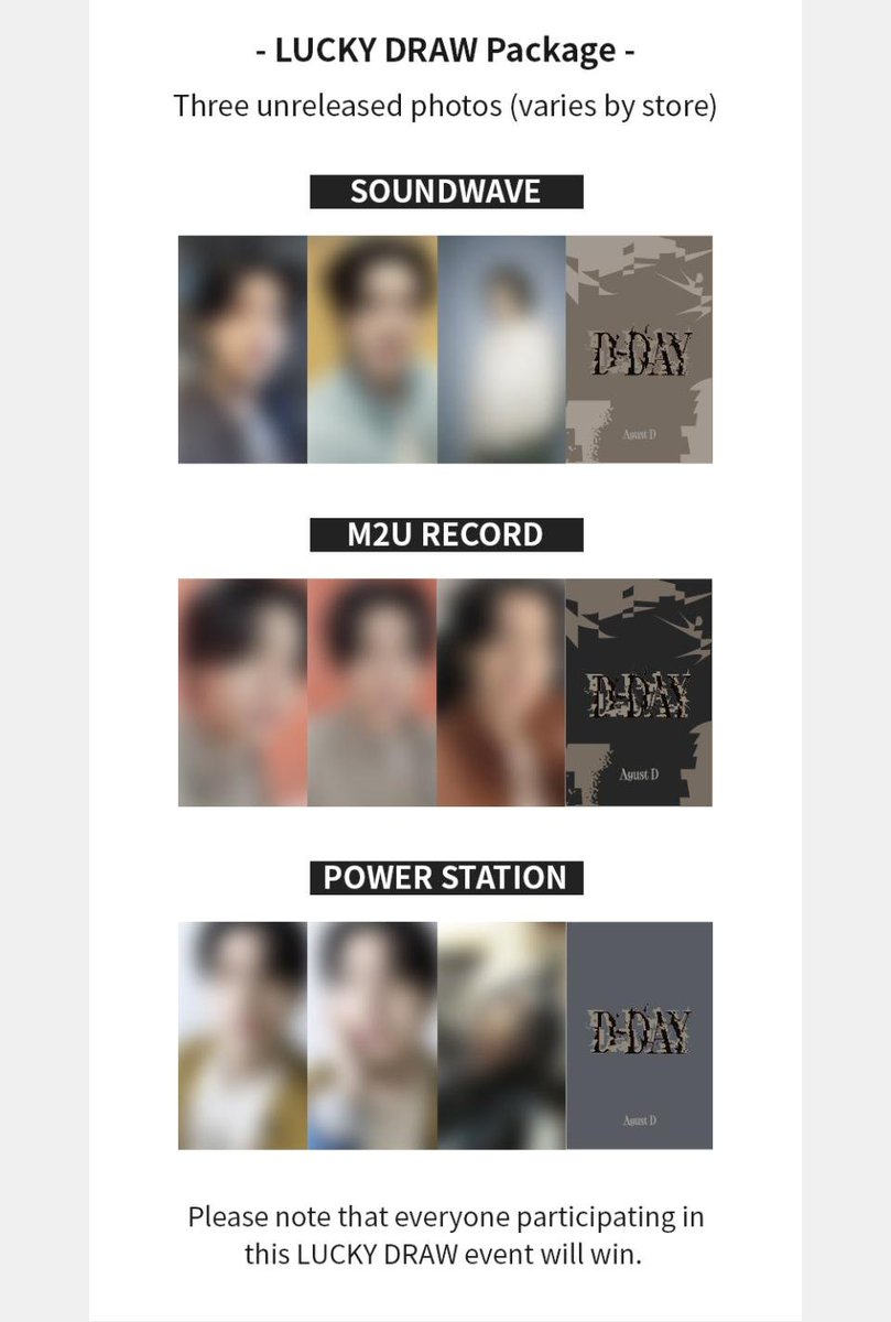 SpringDreamPH's tweet photo. PH GO #SpringDreamGO
BTS SUGA AgustD D-DAY
LUCKY DRAW EVENT
1150 random CD w/ 1 LD
2300 set CD w/ 3 LDs
1500 - 3 LDs only no album
DP: 500 ea
DP DOP/DOO: APRIL 25
BAL:
-no fee if MAY 15
-w/ 13% fee if MAY 16-when onhand
NETA
๐Order form: https://t.co/TWW96uo7z4 https://t.co/meQc2SOTXU