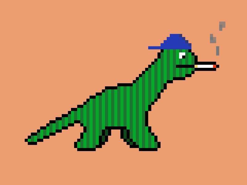 DeboDinos's tweet photo. Debo Dino #424 for April 24th #NFT https://t.co/zTW2KV1eRx