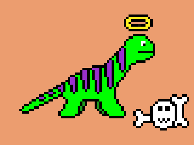 DeboDinos's tweet photo. Debo Dino #430 for April 30th! So Long April, Its Gonna be May! #NFT https://t.co/YTB974Hvb4
