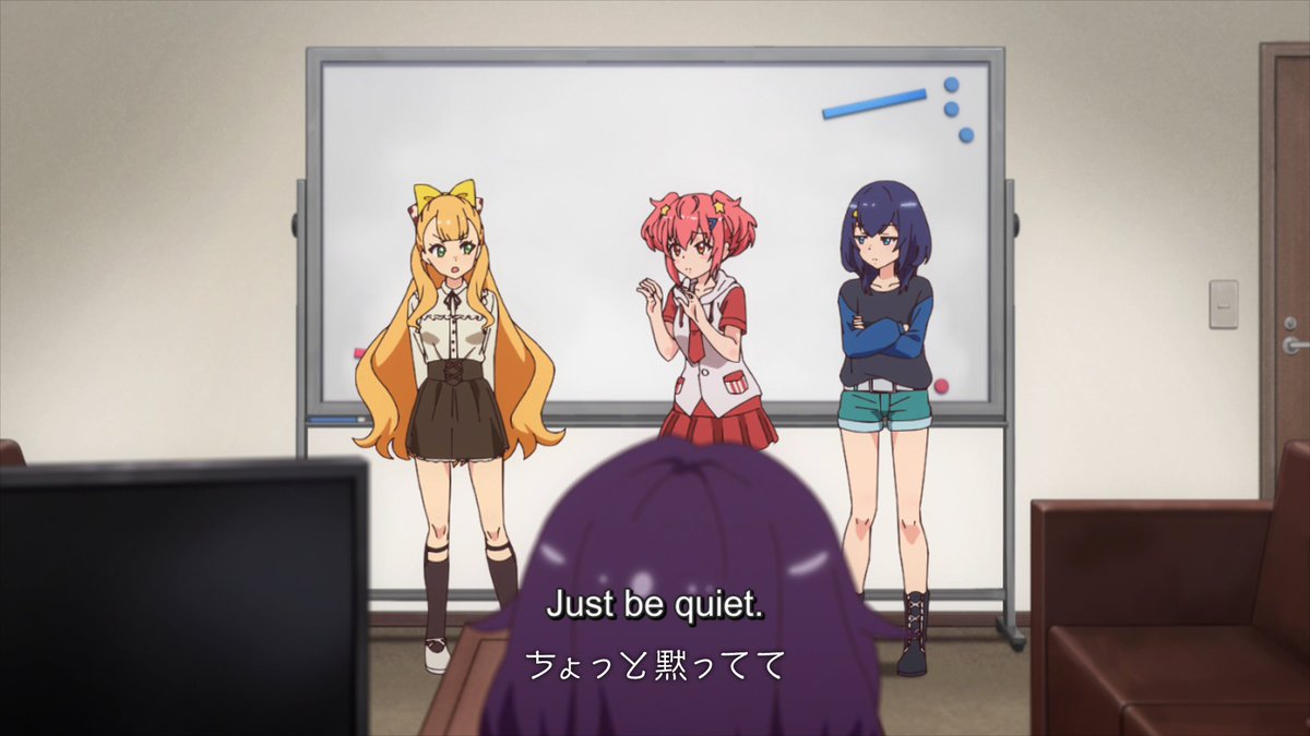 wakamiyahenri's tweet image. #animespring idk if i can get along w the german in this show but i do appreciate they took the "shut it" version here