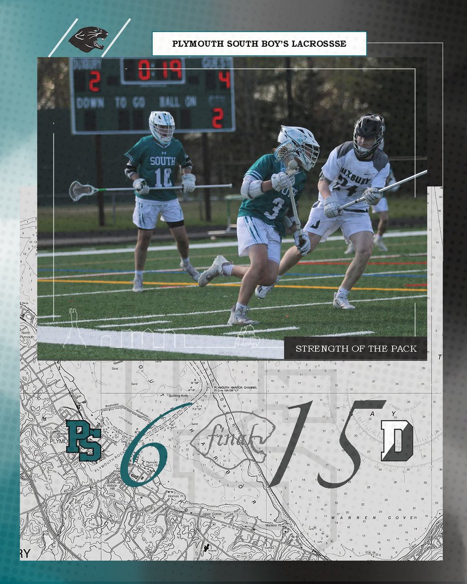 South falls short against a talented Duxbury team. Time to regroup and head back to the drawing board for the next one #strengthofthepack