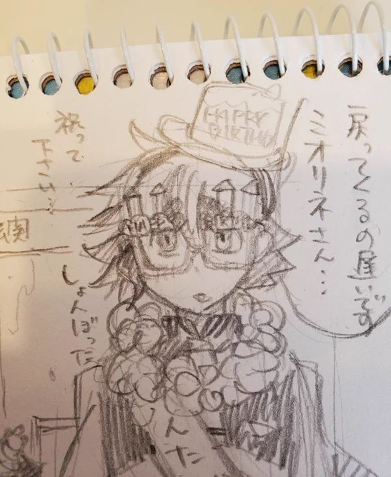 さすがに30分くらいでは1ページマンガは無理だった(^ω^)