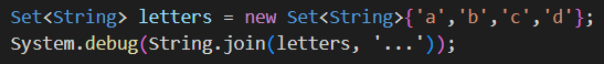 FishOfPrey's tweet image. New in the Salesforce #Summer23 release.
Set&lt;T&gt; now implements the Iterable interface, so you don't need an intermediate List&lt;T&gt;.
ideas.salesforce.com/s/idea/a0B8W00…