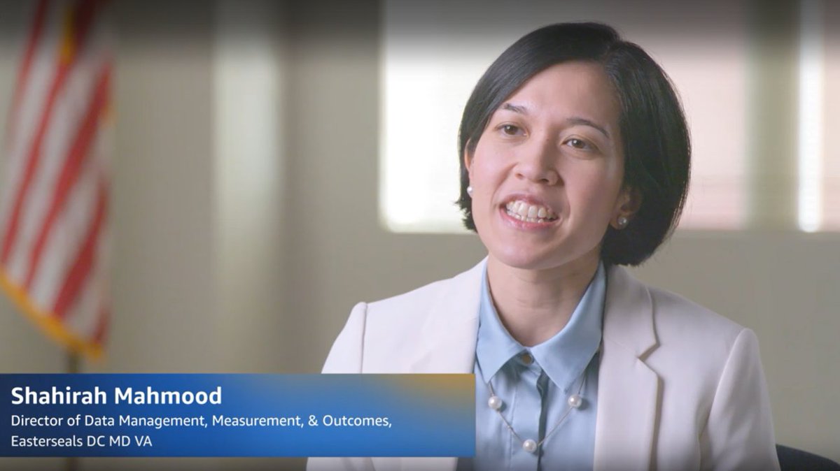 Breaking down data silos is a common challenge faced by non-profit organizations. Check out how <a href="/ESealsDCMDVA/">Easterseals DC MD VA</a> partnered with <a href="/KeyrusUS/">Keyrus US</a> to implement #AWS products to better support their organization's needs. 📊 ➡️ go.aws/3oHr63Q