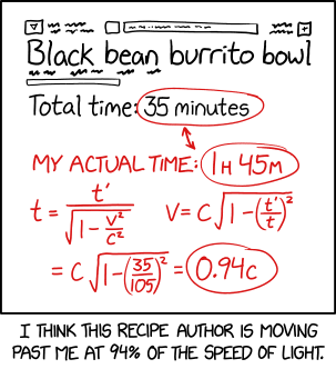 xkcd2's tweet photo. #xkcd: Recipe Relativity https://t.co/2hdJCQHjts