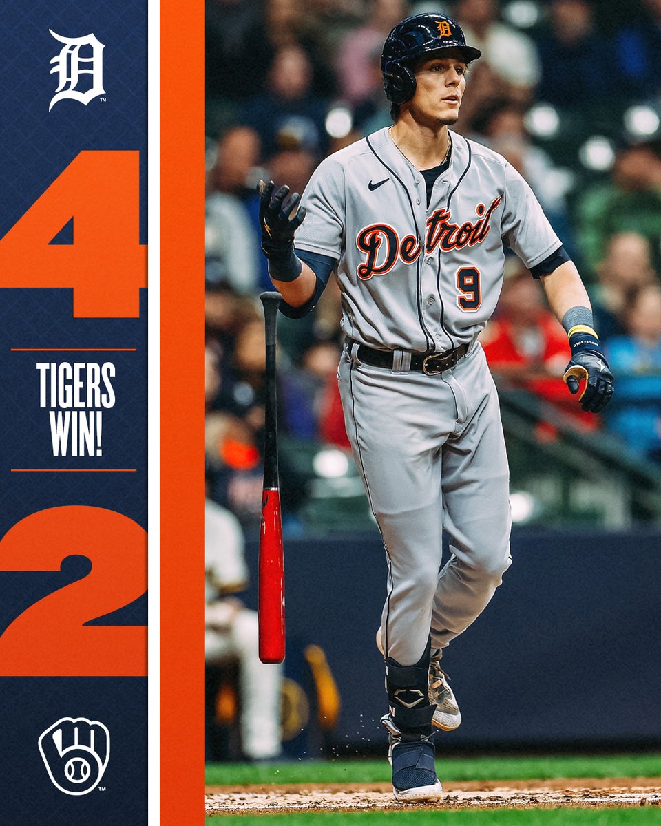 tigers's tweet photo. W-I-N WIN WIN WIN #RepDetroit https://t.co/f301kX5aao