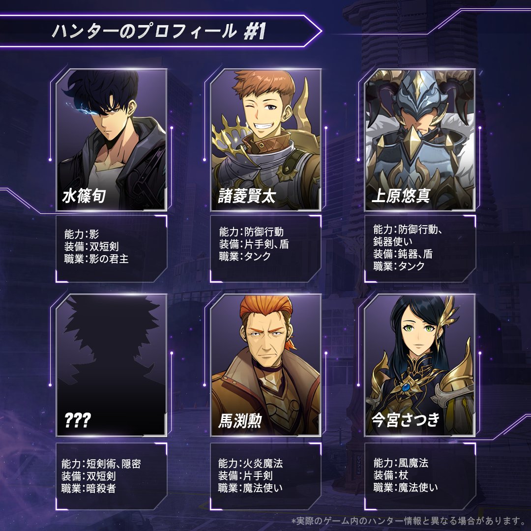📜ハンタープロフィール公開！ #1 ハンターの能力、装備、職業をご紹介