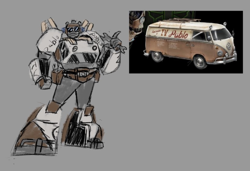 0nsl4ught on Twitter "A redesign where 1. He looks like WheelJack 2