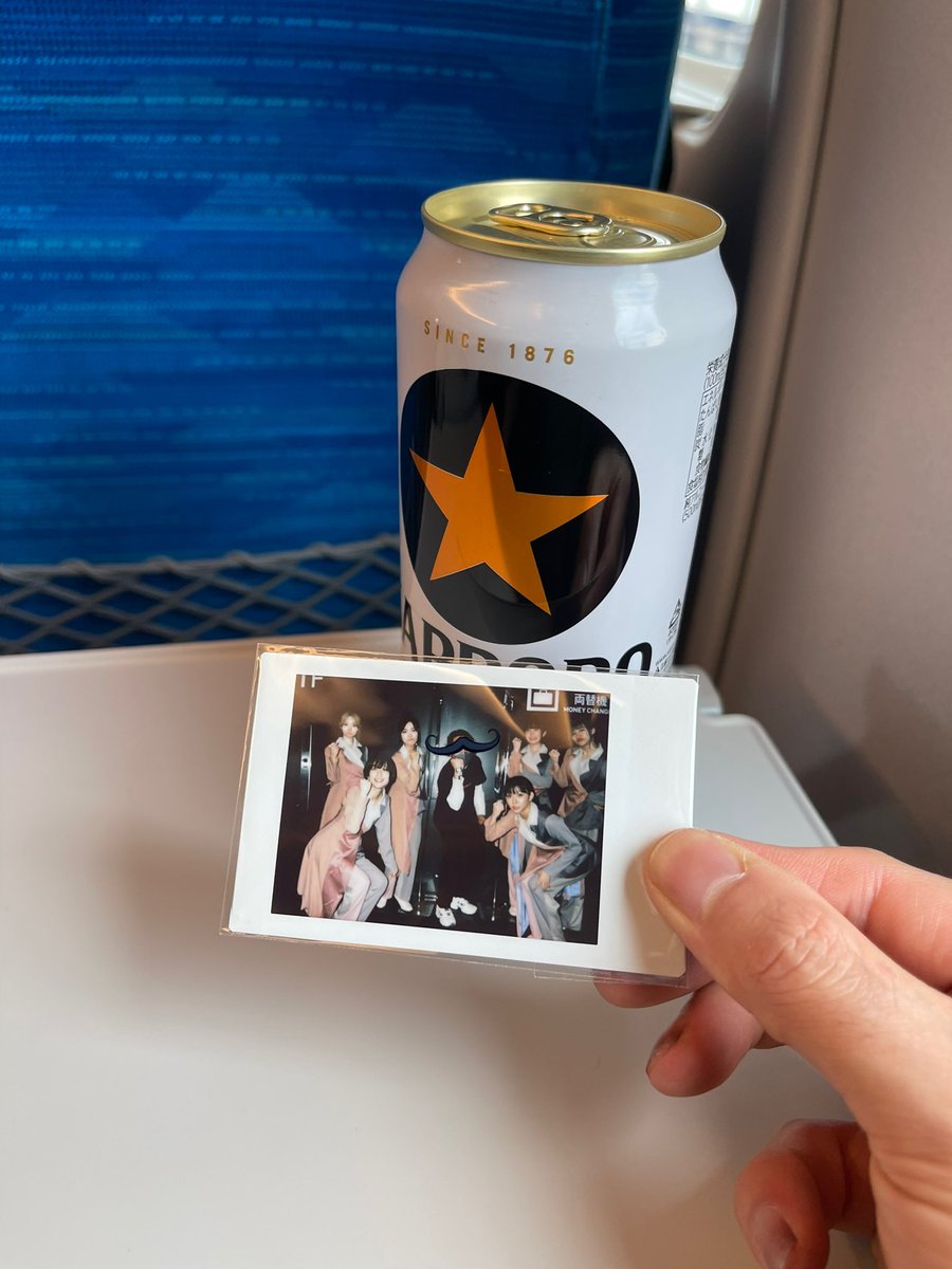 jincampany's tweet photo. かんぱいやー🍻
羽田の全チェキ📸
武道館頑張ろう✨チェキ✨
今日もよろしくね🤭🌸
名古屋待ってろー🚅
#ExWHYZ_FirstTour
#ExWHYZザナドゥ
#ExWHYZファイナル
#どりちゃんチェキ
#まほのおチェキ
#本日のちぇきな
#チェキゆーき
#チェキまゆちゃん
#チェキなうった https://t.co/PwqoiDAqgr