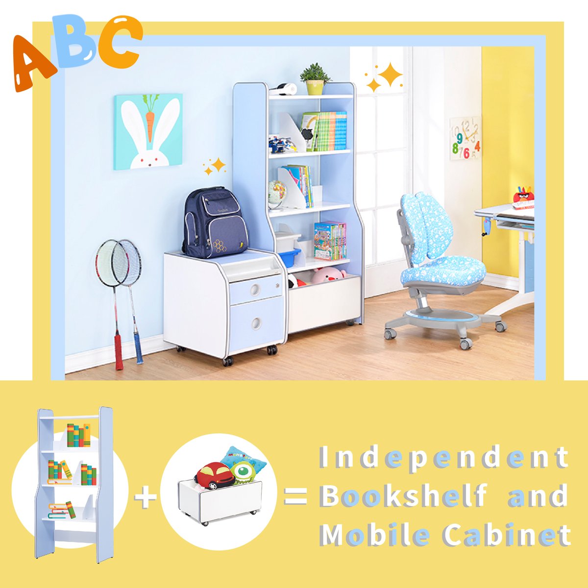 singbee_tw's tweet photo. Did you find the easy storage bookshelf or cabinet?
This is a set. It’s like buy one get one free.
It will let your room get more tidy and clean.

#singbee #kidsfurniture #officefurniture
#madeintaiwan #odm #oem#ergonomics 
#health #safety #parenting #bookshelf #cabinet https://t.co/YPYtgxQ0MK