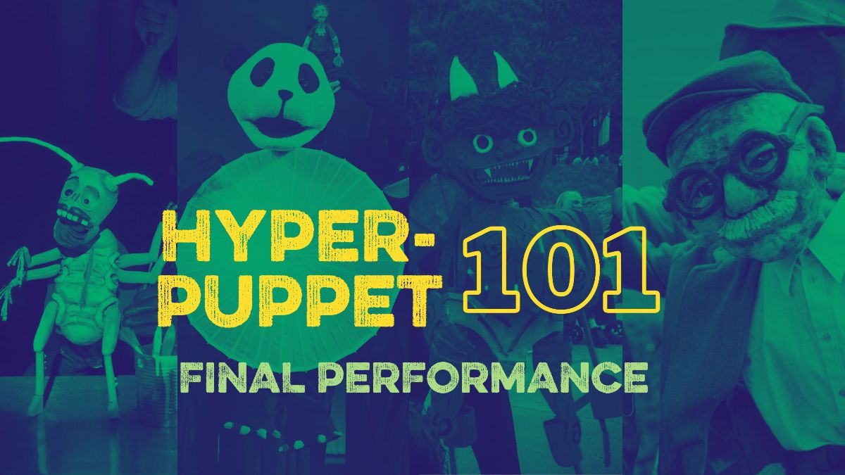 This Week: Hyper-Puppet 101 Final Performance - mailchi.mp/rogueartists/h…