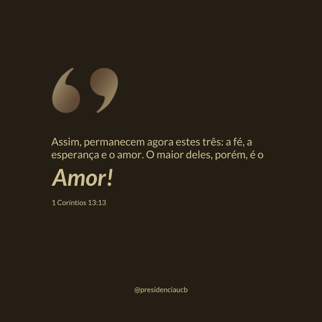 Uma mensagem do coração de Deus
para você nesta manhã!

#bibliasagrada #palavradeDeus #amor #fe #esperanca