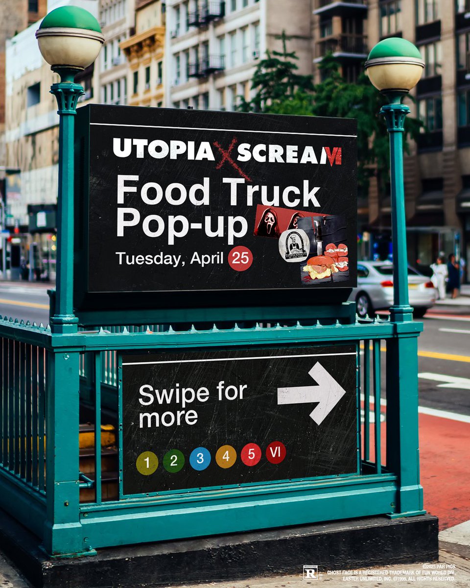 Scream on Twitter "Sharpen your knives. Utopia Bagels special 