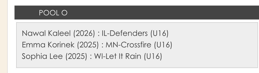 Thankful for my wonderful teammates and coaches on Crossfire 16U Kahl. All Star Pool O at Windy City Classic, Milwaukee. <a href="/CrossfireGHoops/">Crossfire Girls Hoops MN AAU</a>