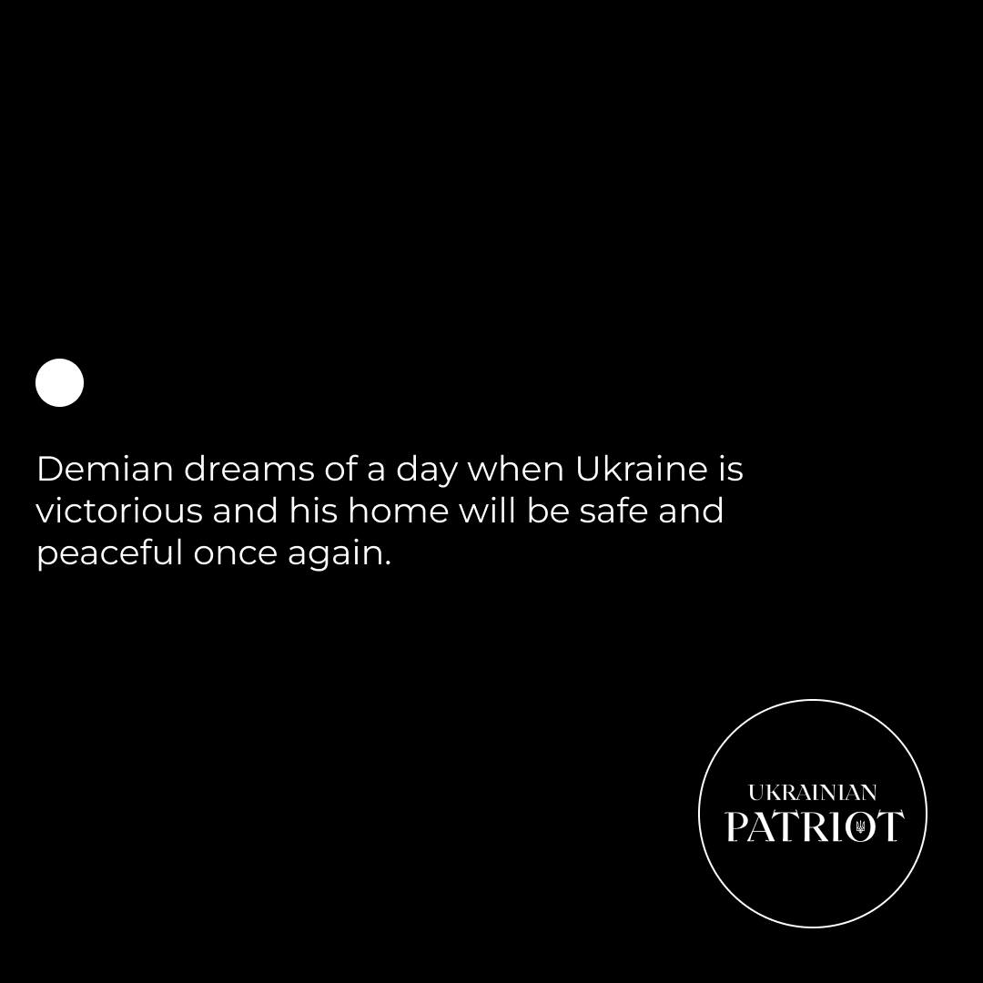 UkrPatriotOrg's tweet photo. 2/2
Donate to https://t.co/B6FQicn5Tw so we can continue helping people like Yana and Demian through their recovery and #PTSD relief.

#UkraineIsStrong #UkraineWillWin https://t.co/wIuOytgsbd