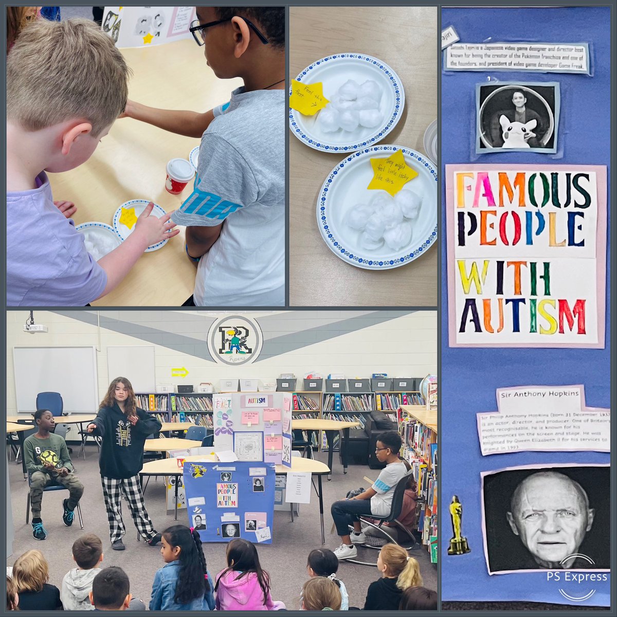 In celebration of Autism Awareness Month; eight students in grades 5-6 presented their research about the importance of ASD - empower, include, support, understand, &amp; accept people with ASD. Fantastic job!! 🥳👏🏻 #BSDSchools #AutismAwarenessMonth #ASD