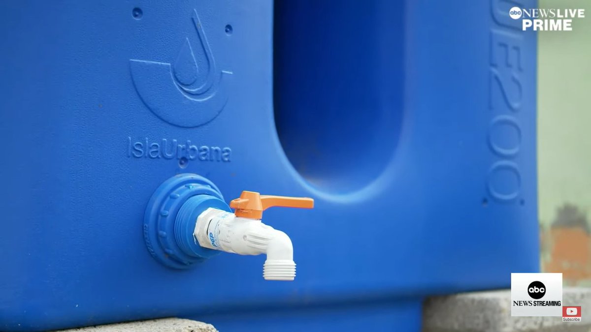 IslaUrbana's tweet photo. With great pride and emotion we share this recent @ABCNewsLive  report about the #WaterCrisis in Mexico, where @ELomnitz talks about rainwater harvesting 🌧️ as an alternative to combat the shortage of water in Mexico 🚰
We invite you to watch the video 👇
https://t.co/w0E7Ab1qil https://t.co/OuERhTpXiE