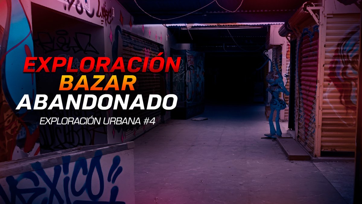 Bueno, aquí lo tienen, mi ultima exploración urbana!
Espero les guste bastante y tengan un buen rato con el video! 

PD: Aun queda 1 parte más por subir ya que el lugar es grandisimo. 

#urbex  #ExploracionUrbana 

youtu.be/tMlRu7d_2vo